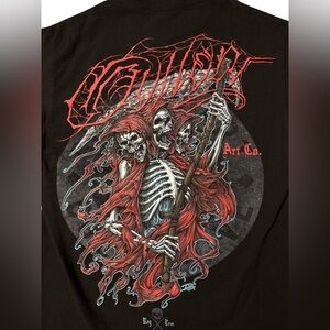 Sullen Men's Sulleween Short Sleeve Tattoo/Art Tee Size‎ Medium Men’s Halloween